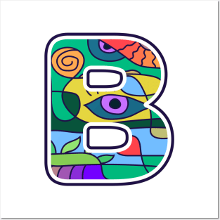 Alphabet B Posters and Art